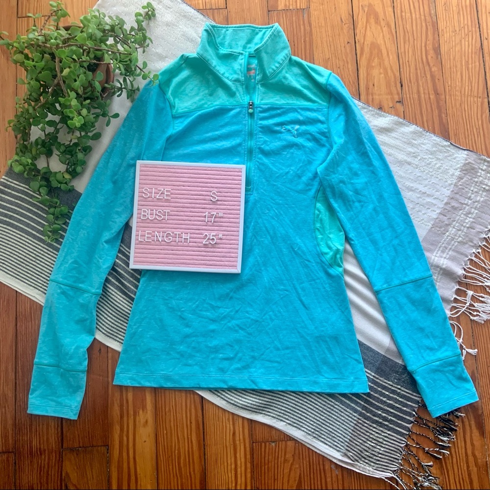 Puma 1/4 Zip Athletic Pullover